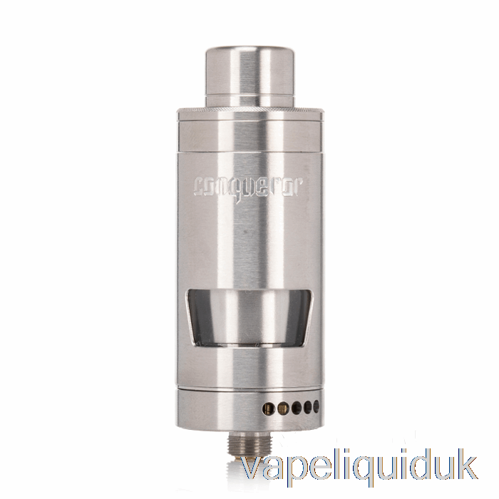 Conqueror RTA by Wotofo - Dual Postless Stainless Steel Vape Liquid